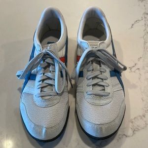 Onitsuka Tiger Ultimate 81 Glacier Grey / Winter Sea, size 9.5